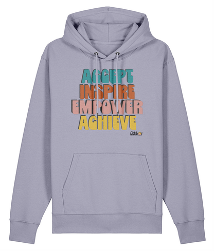 Accept. Inspire. Empower. Achieve Bold - Adult Hoodie