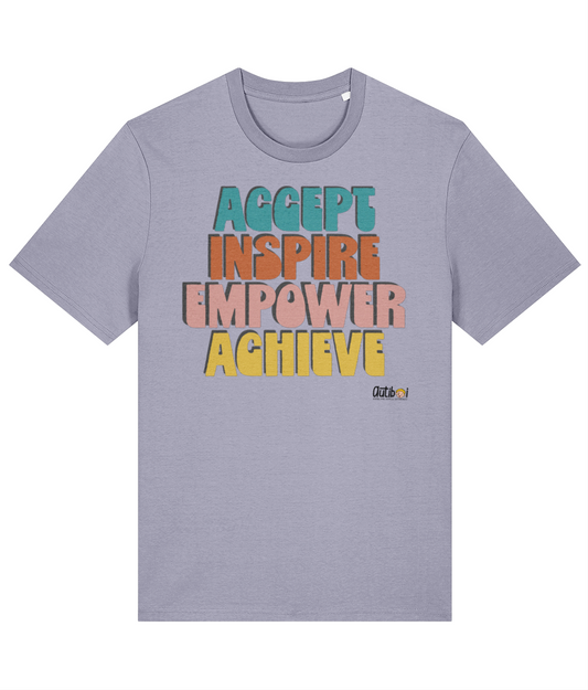 Accept. Inspire. Empower. Achieve Bold - Adult Tee
