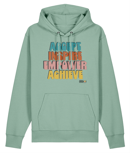 Accept. Inspire. Empower. Achieve Bold - Adult Hoodie