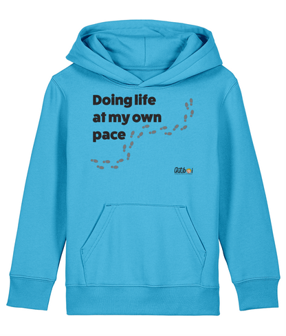 Doing Life At My Own Pace - Kids Hoodie