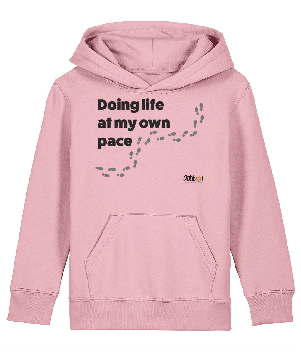 Doing Life At My Own Pace - Kids Hoodie