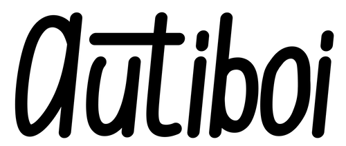 Text logo with the word 'autiboi' written in bold, lowercase letters